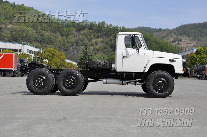 東風尖頭卡車,六驅越野底盤,EQ100底盤,專用車底盤改裝,6*6底盤,東風長頭底盤車