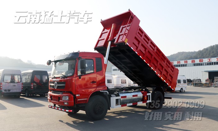 東風(fēng)天錦自卸車(chē),渣土運(yùn)輸車(chē),240馬力自卸,工地拉土方石方車(chē),自卸卡車(chē),16方自卸車(chē)