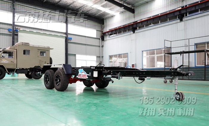 雙軸獨立懸掛,定制掛車底盤,拖掛房車底盤,拖掛房車廠家,房車設計,定制化房車