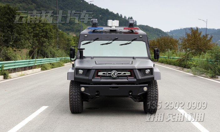 藍牌猛士汽車,警用巡邏車,移動指揮車,M50雙排廂式,4*4猛士,東風猛士,猛士改裝