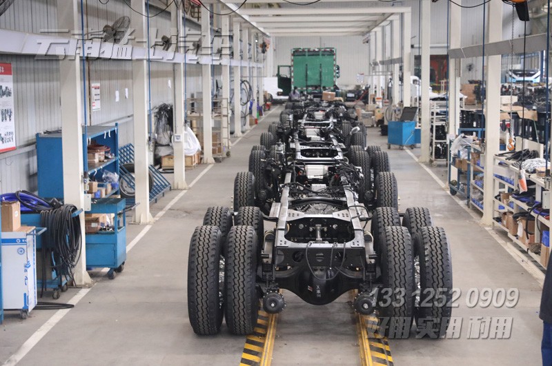 上線生產(chǎn),底盤(pán)車(chē)型,出口非洲車(chē)