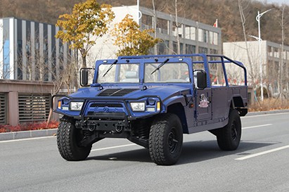 東風猛士高機動EQ2050敞篷檢閱車_EQ2050四驅全地形越野載貨車_全驅猛士軟頂溜背越野車