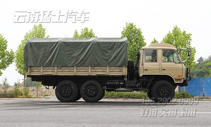 EQ2102N,東風雙排卡車,東風153高配,3.5噸柴油運輸車,全驅越野卡車,平頭雙排越野車