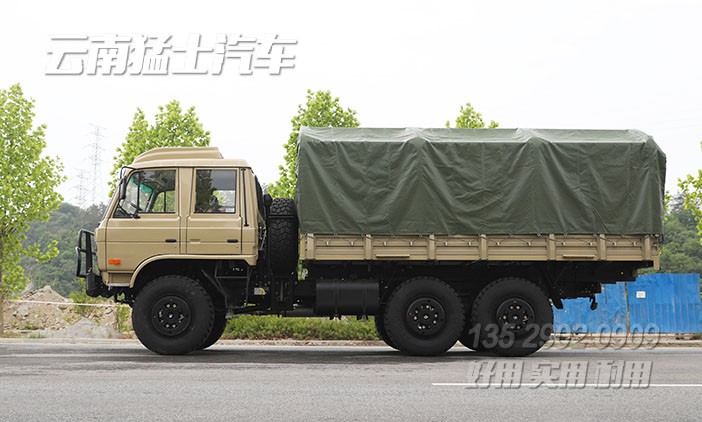 EQ2102N,東風雙排卡車,東風153高配,3.5噸柴油運輸車,全驅越野卡車,平頭雙排越野車