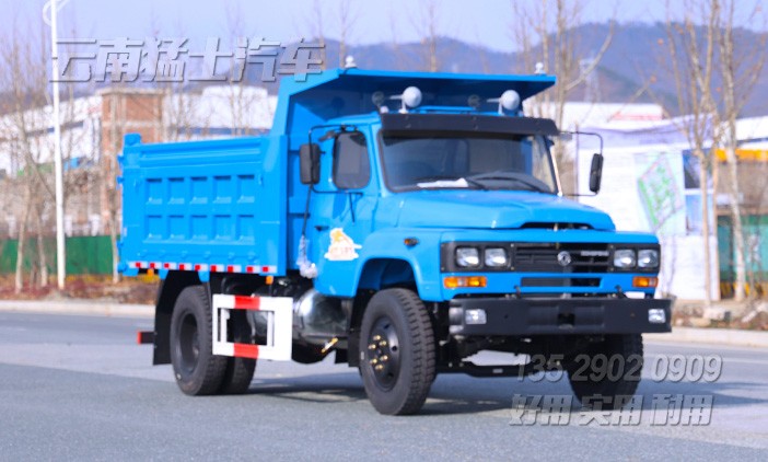 東風尖頭自卸,小排量翻斗車